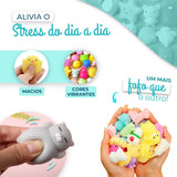 Squishy Bichinho Macio Fofo de Apertar Anti Stress Mochi de Brincar Pop It Fidget