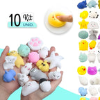 Squishy Bichinho Macio Fofo de Apertar Anti Stress Mochi de Brincar Pop It Fidget
